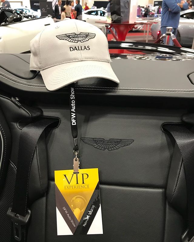 Our third annual VIP experience was a hit! Big thanks go out to @astondallas , one of the world class John Eagle Dealerships, for giving our VIPs the chance to sit in our dream car!