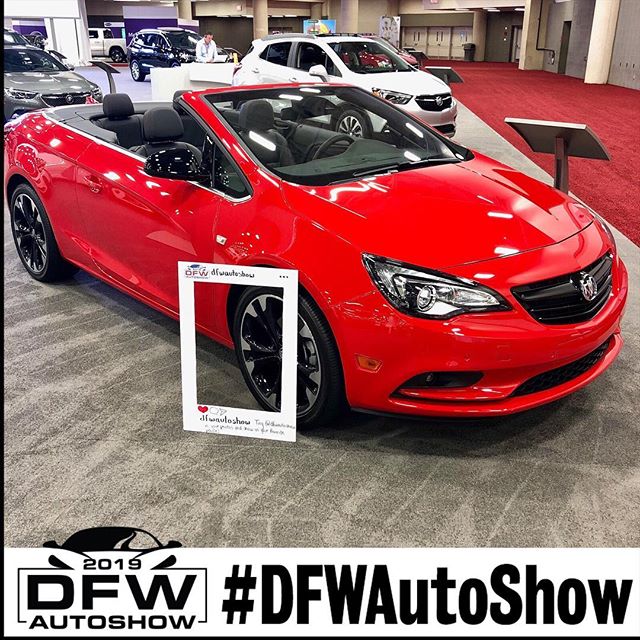 Show us your favorite car at the show by tagging @dfwautoshow in your photos📸! We’re loving the color of this Buick today❤️ @buickusa #dfwautoshow #autoshow #dallas #buick #thatsabuick